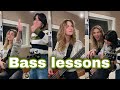 The warning  ale teaches dany to play the bass