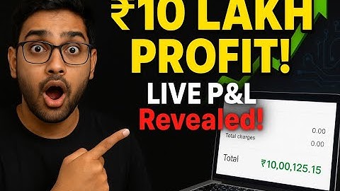 BIGGEST SINGLE DAY PROFIT OF 10 LAKH RUPEES | ALGO TRADING STRATEGY REVEALED | LIVE PNL