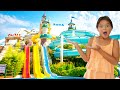 Masal and Öykü  at the Water Park - Funny Kids Video