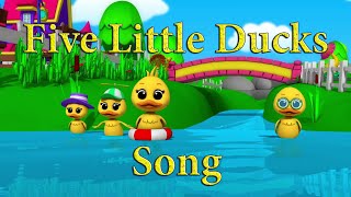 Five Little Ducks | Kids Videos | Children Songs