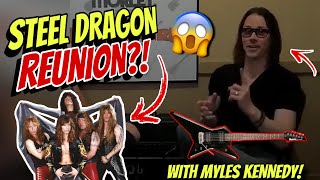 ‼️Myles Kennedy is interested in a STEEL DRAGON REUNION! 🤯 | Ibanez DT250 STOLEN at school!  | Slash