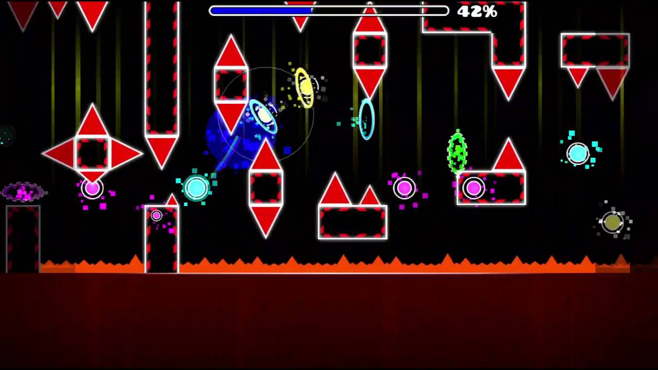 Geometry Dash new level preview #1 - YouTube