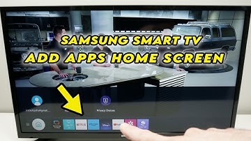 Samsung Smart TV: How to Add Apps On Home Screen