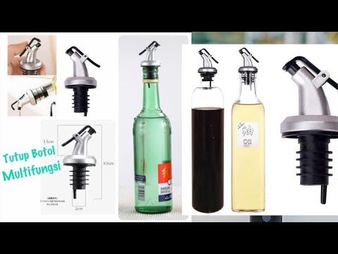 Bottle Pourer | Tutup Botol Multifungsi Wine, Kecap, Madu, Sirup, Minyak, Cuka