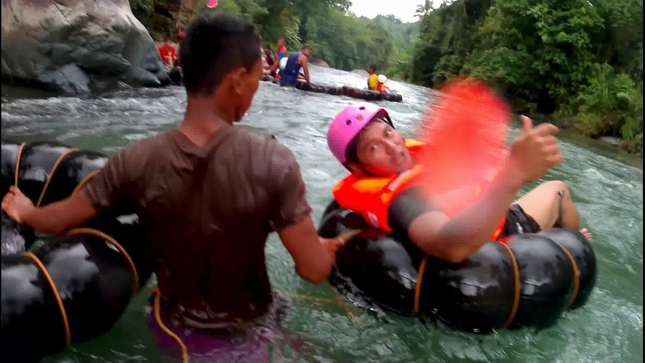 White River Water Tubing at Maitum, Sarangani Province, Mindanao