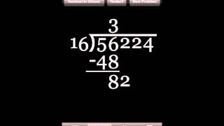 App Demo: Long Division Touch screenshot 5