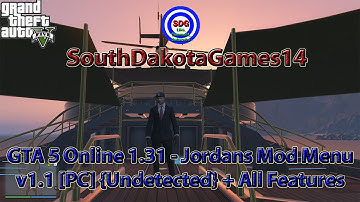 GTA 5 Online 1.31 - Jordans Mod Menu v1.1 [PC] {Undetected} + All Features