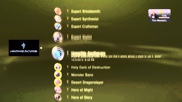 「Lightning Returns: FF13」 ~ Full Trophy List