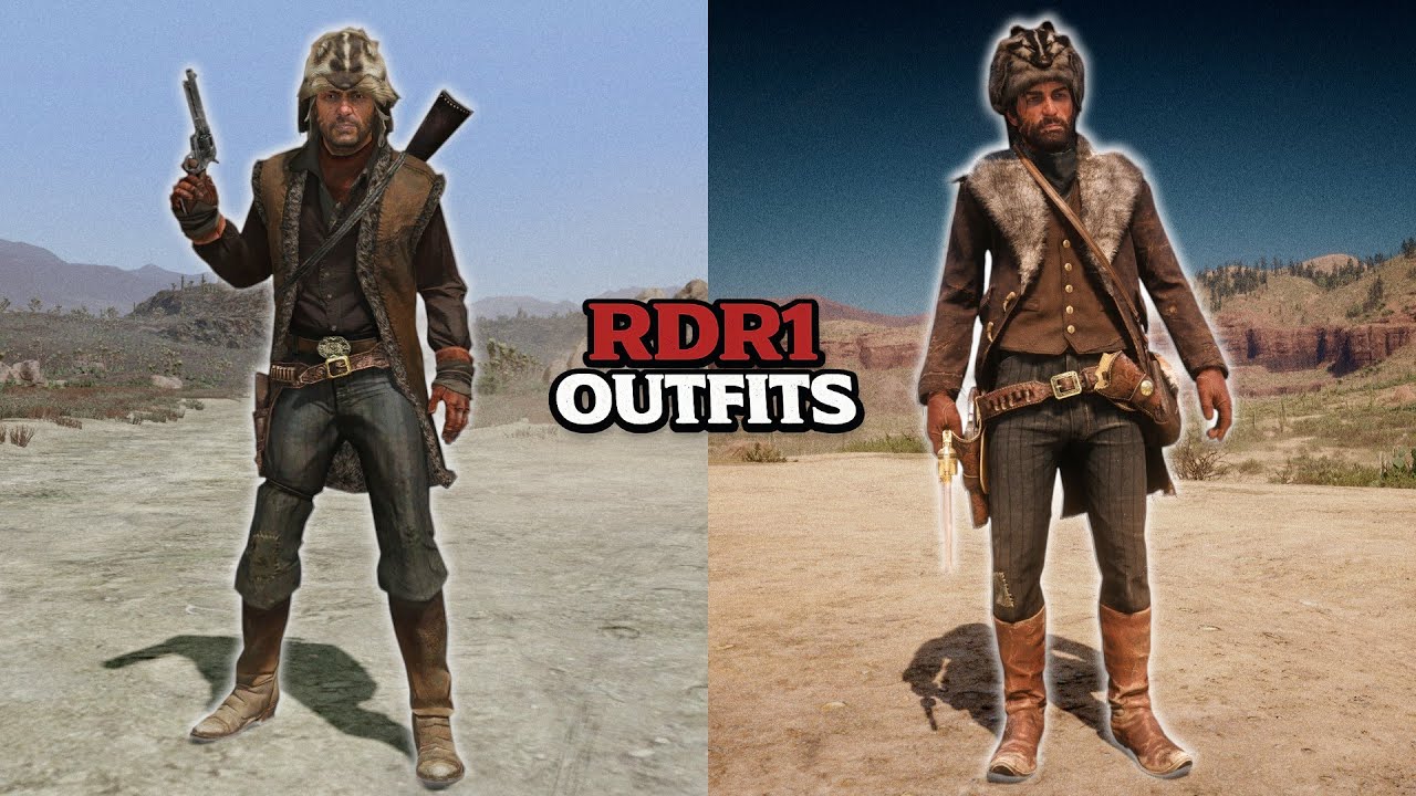I made RDR1 Legendary Outfits in RDR2 | Part 2 - YouTube