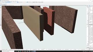 Modélisation Archicad 21 outil Mur ( Formation A distance )