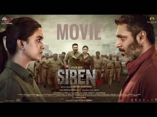 ⁣Siren - 108 Full Hindi Movie | Offical | Jayam Ravi, Keerthy Suresh | G.V Prakash Kumar 2024