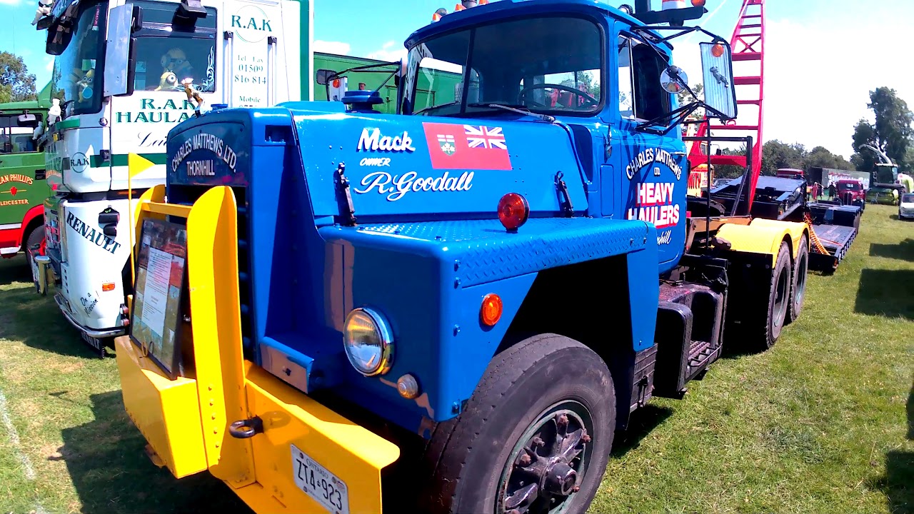 1976 MACK R600 11.0 Litre Diesel Truck - YouTube