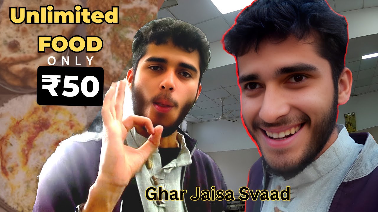 I Tried Unlimited Food for Only 50 Rupees! (Aapko Bhi Yaha Akar TRY KRNNA Chaiya) In RISHIKESH