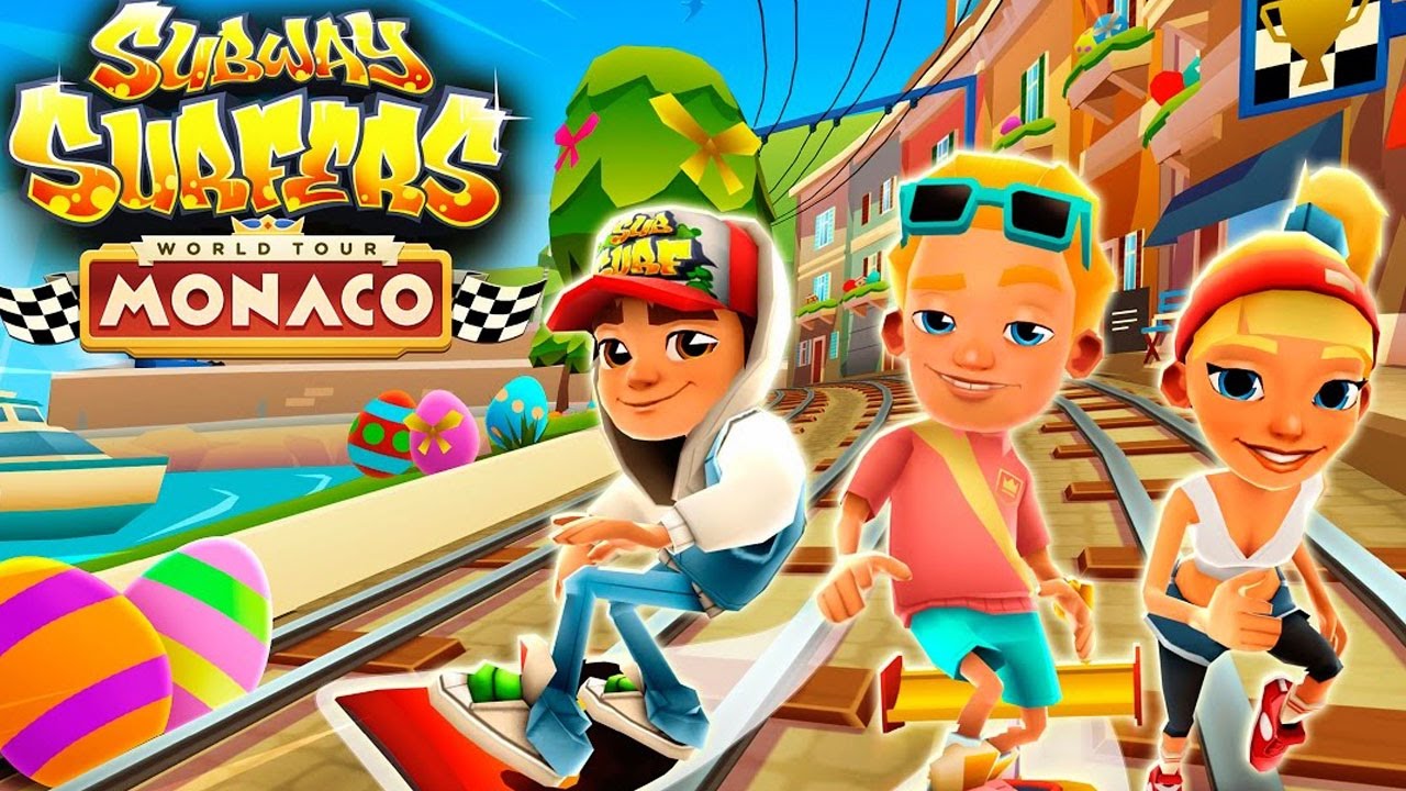 Subway Surf Monaco  No Internet Game - Browser Based Games