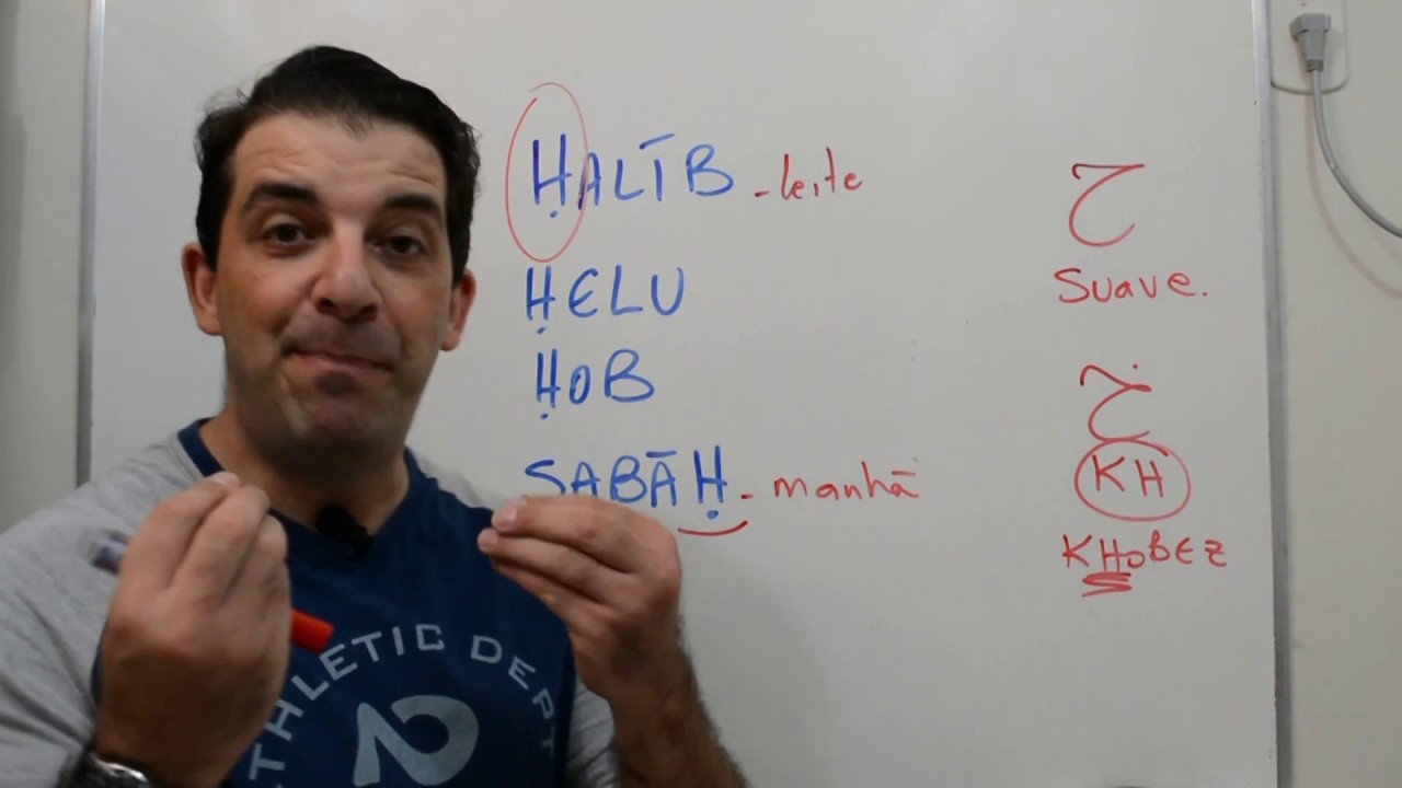 Pronúncia do ḥ (ﺡ) ÁRABE em 1 MINUTO* ! - YouTube