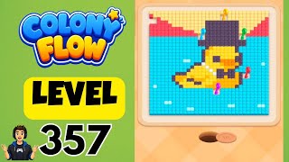 Colony flow Level 357 Full Walkthrough Solution