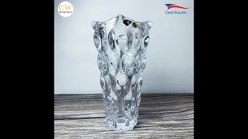 Lọ Hoa Pha Lê Tiệp Khắc Cao Cấp Waterfall Treasury Bohemia