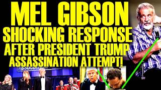 Mel Gibson LOSES IT After Trump Assassination Attempt &amp; Woke Celebrities MOCKING IT In Hollywood!