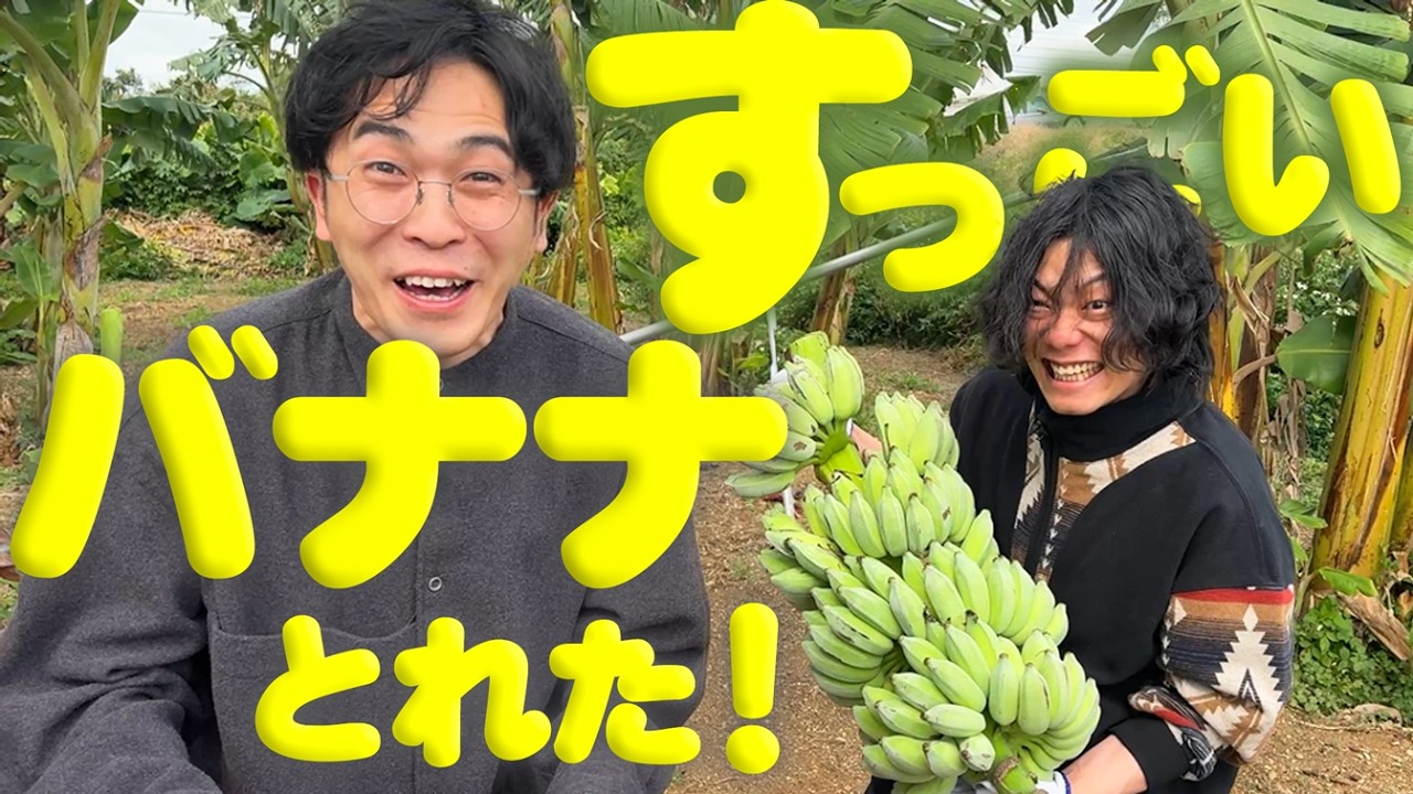 沖縄のうますぎるバナナ農園と絶景ヴィラに来た。【9番街レトロ】