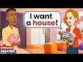 Improve English Speaking Skills | Family life | Shadowing Practice with a Simple Conversation 💬
