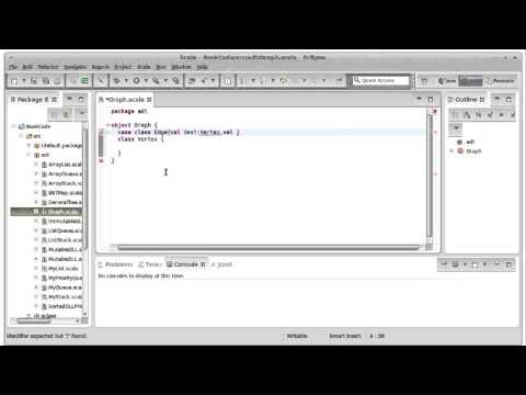 Representing Graphs using Scala