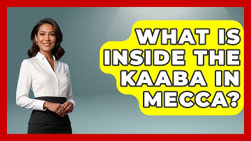 What Is Inside The Kaaba In Mecca? - Middle East Explorers
