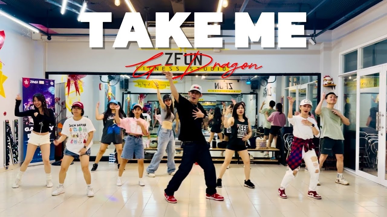 TAKE ME by G-Dragon | KPOP | ZUMBA | ZFUN TAKE ME by G-Dragon | KPOP | ZUMBA | ZFUN