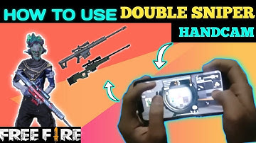 How To Use 2 AWM With Biometric Scope || New Tips&Trick #Ankush OP Garena Free Fire