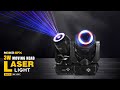 Moka sfx 3w rgb full color lida control moving head animation laser light