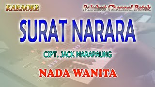 SURAT NARARA ll KARAOKE BATAK ll JACK MARPAUNG ll NADA WANITA C=DO