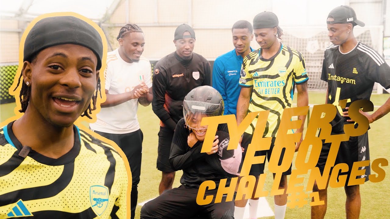 Tyler’s Foot Challenges #1 : Le Perdant subit le casque 😳