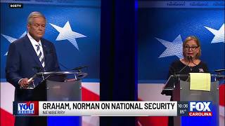 Graham, Norman take debate stage in Newberry ahead of SCGOP U.S. Senate runoff