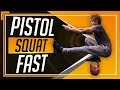 PISTOL SQUAT FAST WITH THIS STEP BY STEP TUTORIAL - CALISTHENICS FOR BEGINNERS