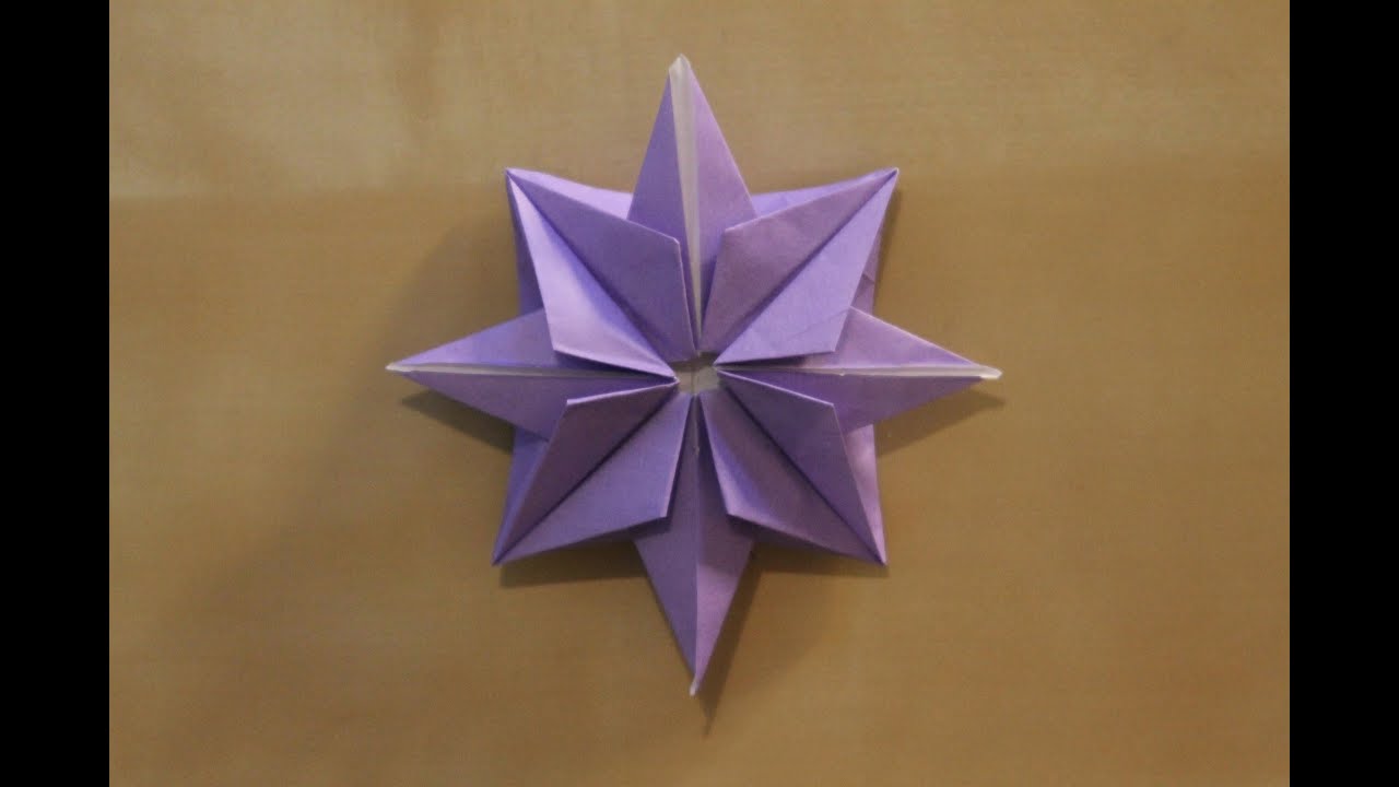 Origami christmas star YouTube