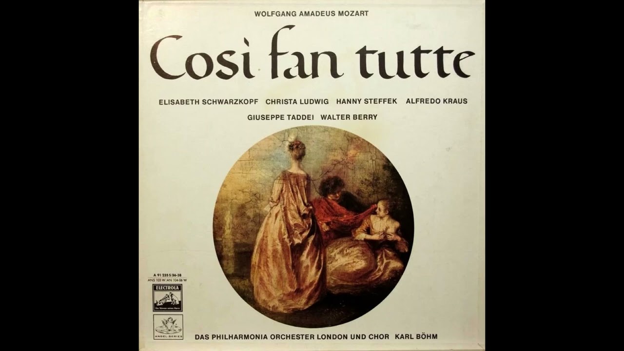 歌劇《コシ・ファン・トゥッテ》第1幕 三重唱「風穏やかに波静かに」　W・A モーツァルト