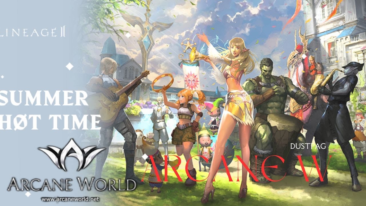 🎮- [Lineage 2 ArcaneWorld x3 GOD REWORKED]- August Arcane World We dont ...