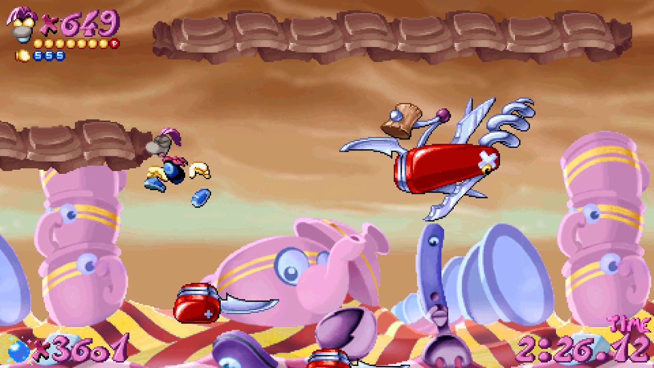 Rayman Redemption | Single Level: Choco Chambers | Any% in 