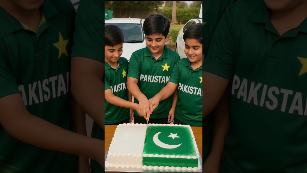 🇵🇰 Boys 14 August Celebration 🎉 | Pakistan Zindabad | AI Generated Video 