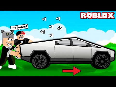 Araba İttirme Oyunu ! En Güçlü İttiren Kazanır - Roblox