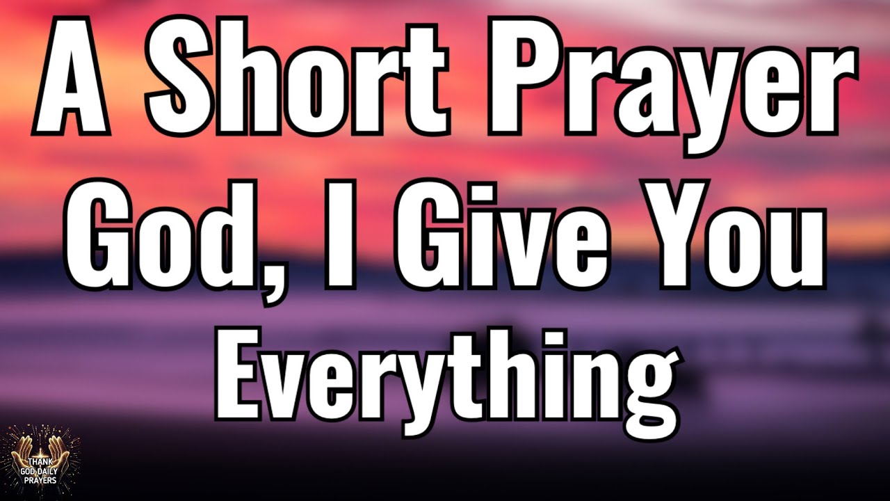Lord, I Bring Myself and My Family to You Today — A Powerful Morning Prayer for Peace