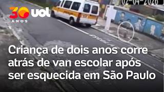 Criança De 2 Anos Corre Atrás De Van Após Ser Esquecida Na Frente De Creche Em Sp Polícia Investiga