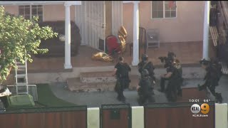 Suspect Who Opened Fire, Barricaded Himself Inside South LA Home In Custody