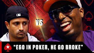 Two Poker Players ROASTING each other ♠️ Poker Rivals ♠️ PokerStars