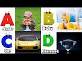 ABC Phonics Song - Toddler Learning Video Songs , A for Apple , Nursery Rhymes , Alphabet song