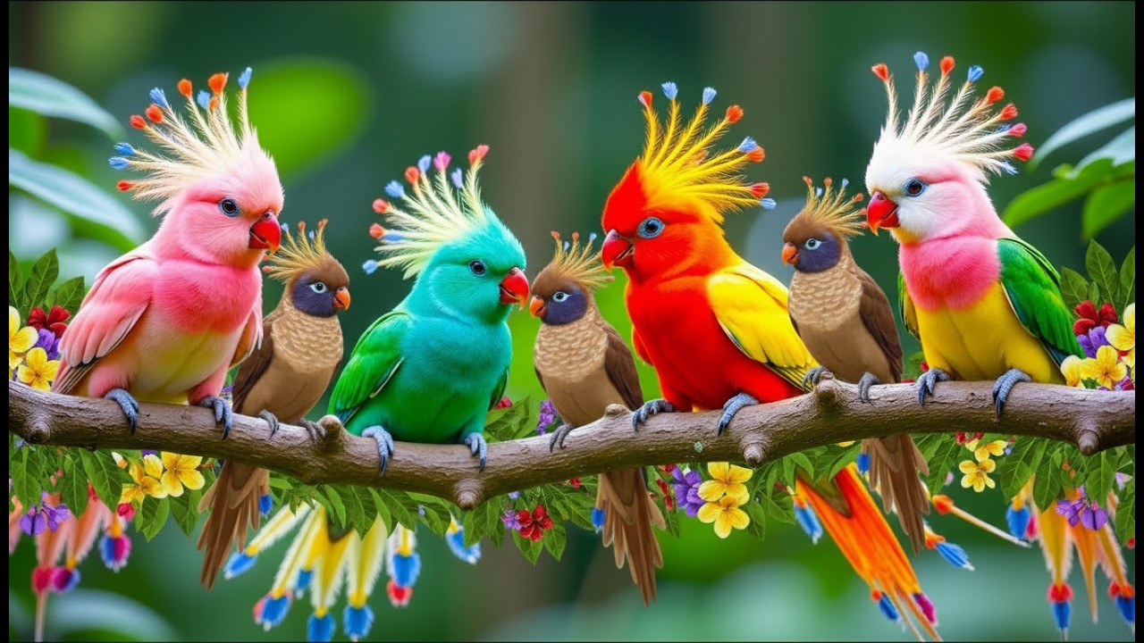 Gentle Morning Birds ✨ Productivity Soundscape for Focused Sessions | 4K ASMR • Calm Nature