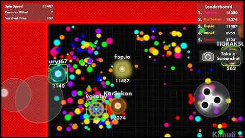 Playing fisp.io| 1st place 2 times