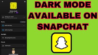 How To Enable Dark Mode On Snapchat || Latest Update Snapchat On Iphone