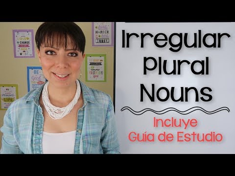 PLURALES IRREGULARES EN INGLÉS | CURSOS DE INGLÉS