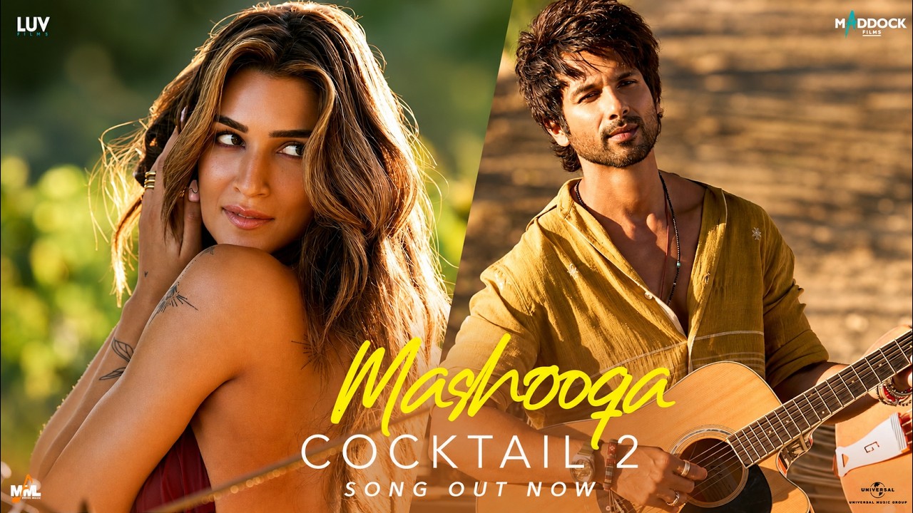 Mashooqa (Video) Shahid, Kriti, Rashmika  Pritam, Mahmood, Amitabh B, Raghav C, Ruaa K  Cocktail 2