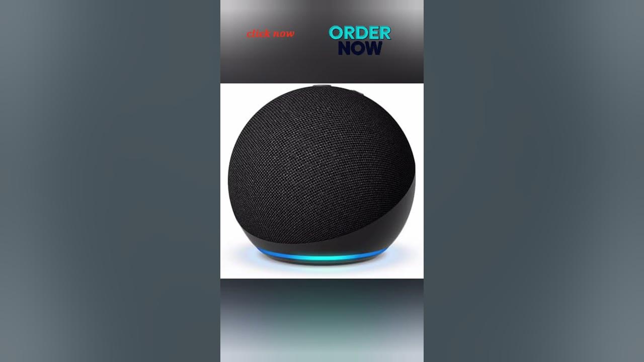 Echo Dot (5th Gen) with clock | Compact smart speaker with Alexa and  enhanced LED display for at-a-glance clock, timers, weather, and more 